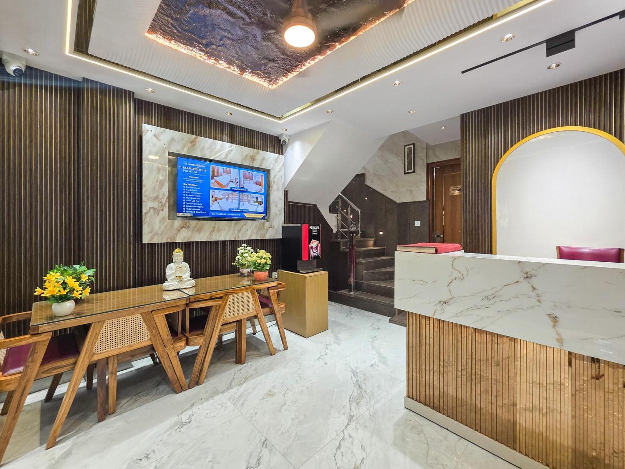 Bed and Breakfast Delhi Delight Premium Neu-Delhi Exterior foto