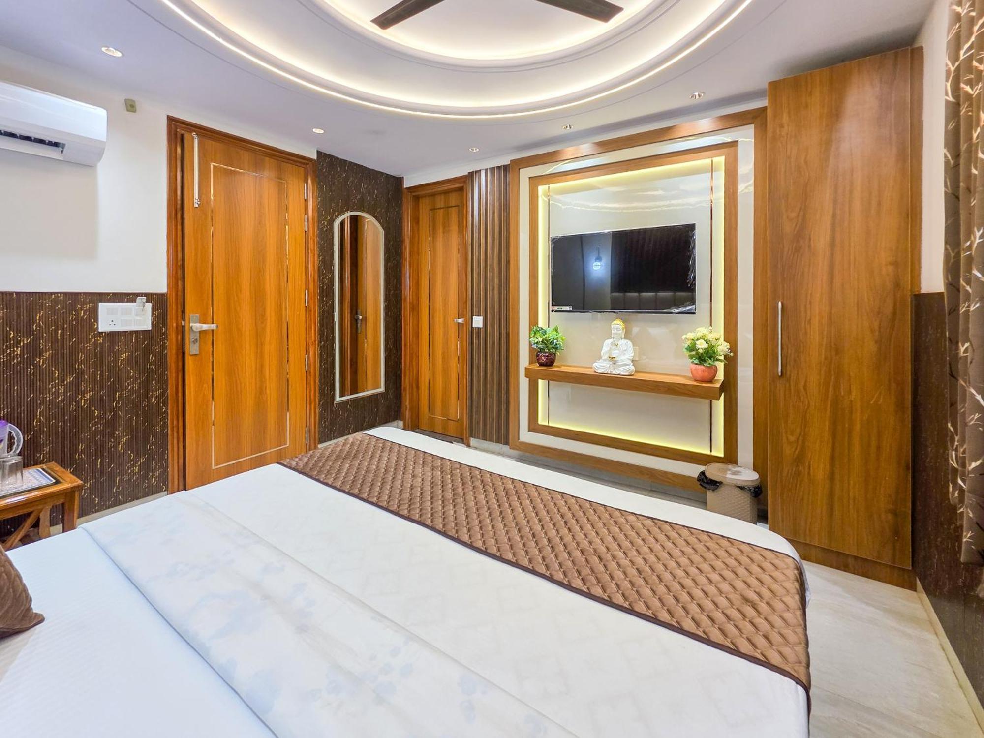 Bed and Breakfast Delhi Delight Premium Neu-Delhi Exterior foto