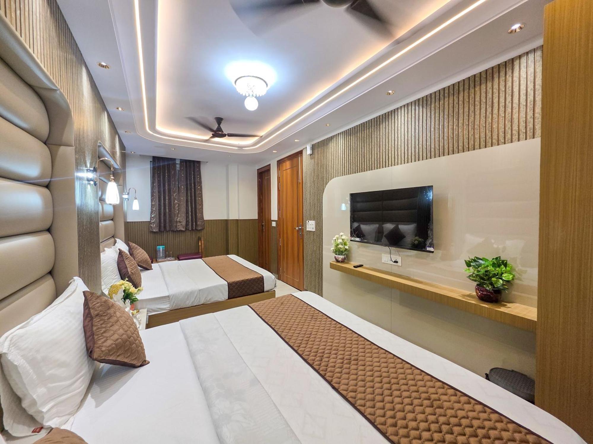 Bed and Breakfast Delhi Delight Premium Neu-Delhi Exterior foto