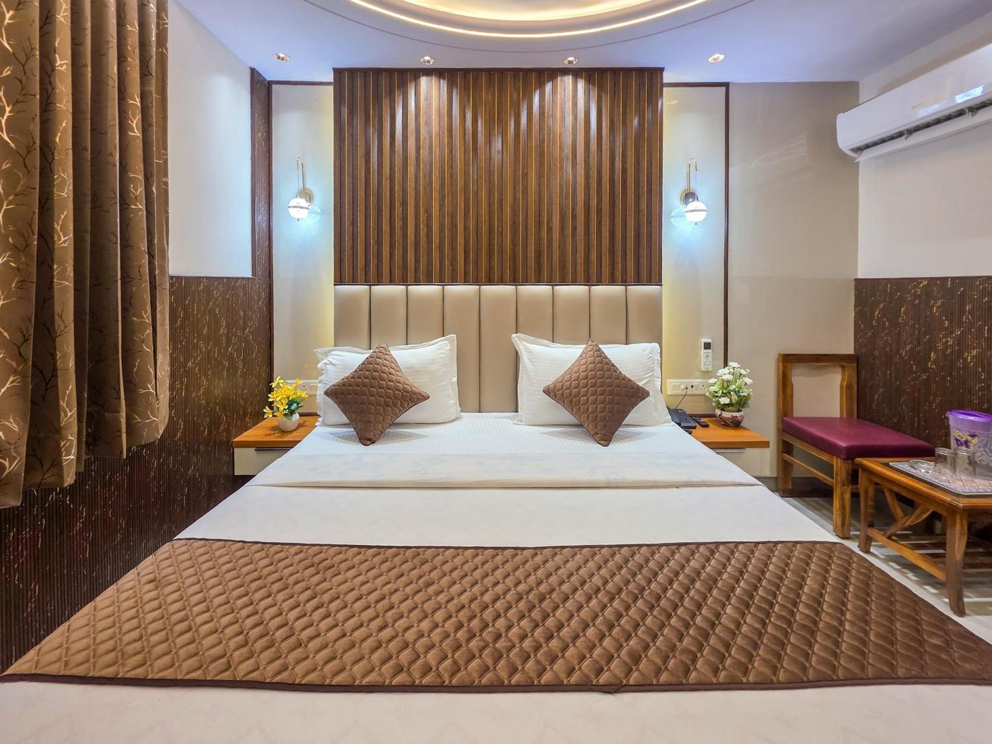 Bed and Breakfast Delhi Delight Premium Neu-Delhi Exterior foto